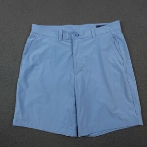 Vineyard Vines Performance Shorts Mens 30 Blue Lined Chino Stretch Golf Casual